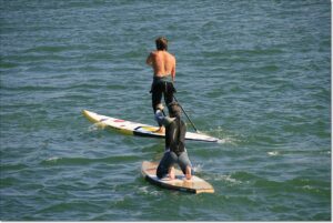 Dónde hacer paddle surf en Barcelona